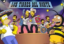 Los Tigres del Norte conquistan Springfield con un corrido histórico en Los Simpson