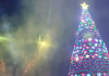 EN VIDEO | Miles de familias celebran el inicio de la Navidad con el encendido del árbol monumental en San Juan del Río