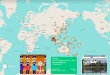 ¡Ya viene Santa Claus! Sigue su recorrido así