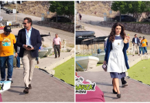 Trasladan grabaciones de telenovela con Gabriel Soto y Mayrín Villanueva a Tzibanzá, Cadereyta