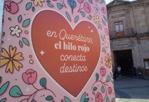FOTOGALERÍA | El “Hilo Rojo” conecta a locales y turistas en Querétaro