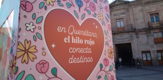 FOTOGALERÍA | El “Hilo Rojo” conecta a locales y turistas en Querétaro