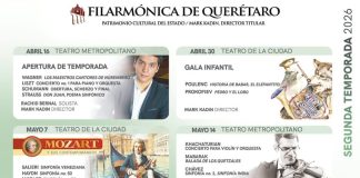 Orquesta Filarmónica del Estado de Querétaro presenta su Segunda Temporada con un repertorio de grandes obras