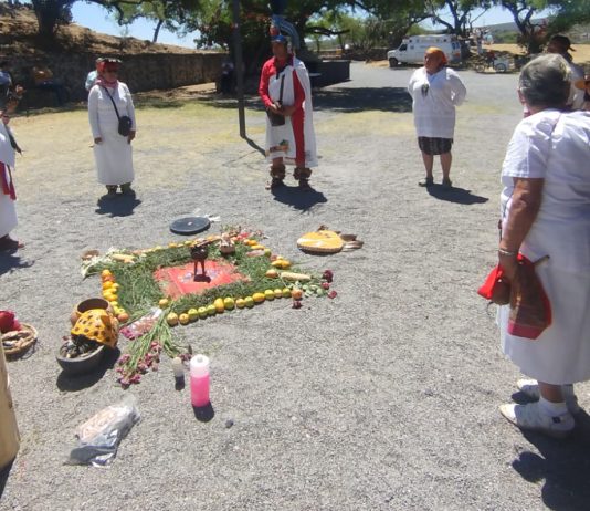 Realizan tradicional ritual en el Barrio de la Cruz, SJR, para recibir la llegada de la primavera