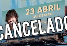 ¡Cancelado! Melendi ya no realizará concierto en Querétaro