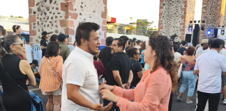 EN VIDEO | Calzada de los Arcos se viste de fiesta con celebración del Acueducto