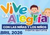 El Marqués celebrará el mes de la niñez con el festival “Vive la Alegría”