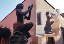 ¿Sabías que “La flautista” del Andador Libertad en realidad no tocaba al viento? Esta es la historia de la emblemática escultura