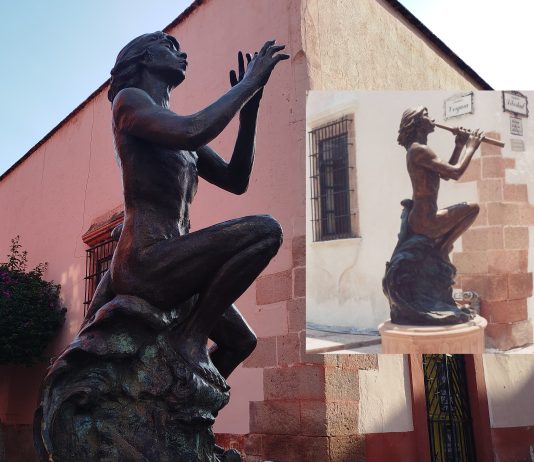 ¿Sabías que “La flautista” del Andador Libertad en realidad no tocaba al viento? Esta es la historia de la emblemática escultura