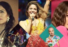 EN VIDEO | Shakira, Lila Downs, Belinda, Maná encienden la inauguración de la fiesta futbolera en el Estadio Ciudad de México