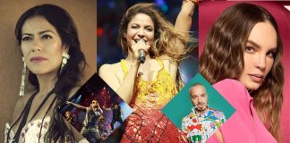 EN VIDEO | Shakira, Lila Downs, Belinda, Maná encienden la inauguración de la fiesta futbolera en el Estadio Ciudad de México