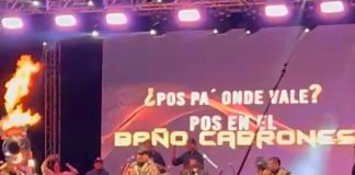 ¿Dónde quedó la ley? Polémica en Huimilpan por concierto de «Los Amos» con apología al delito