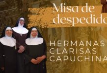 Se despedirán este martes las Clarisas Capuchinas de Cadereyta tras más de tres décadas de presencia