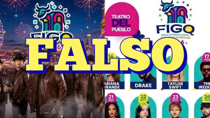 Cartel falso FIGQ