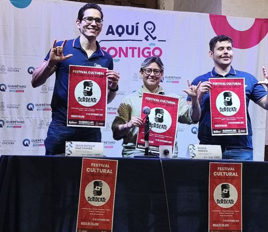 Anuncian primera edición de «Sordéate», festival cultural pionero en Lengua de Señas