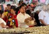 Celebran el día principal de la Semana Mayor en honor a San Miguel Arcángel, en Tolimán