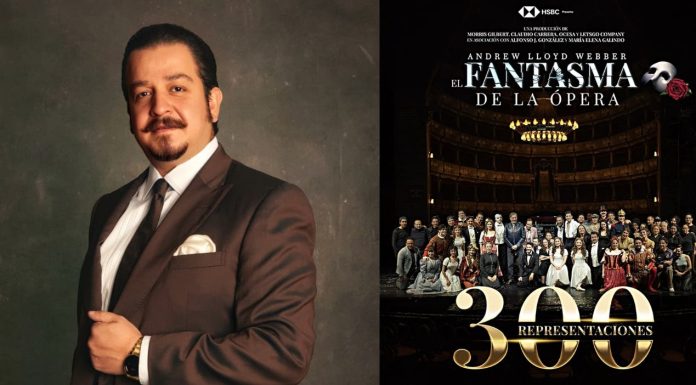 Queretano destaca en »El Fantasma de la Ópera» tras 300 funciones en la Ciudad de México